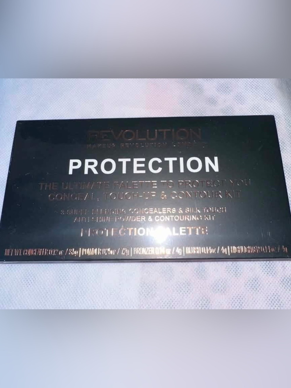 Makeup Revolution Protection Palette All-in-one face kit Contour Cover NEW